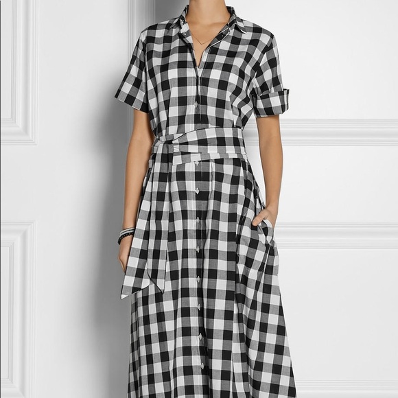 Lisa Marie Fernandez Dresses & Skirts - New Maxi Plaid Dress XL